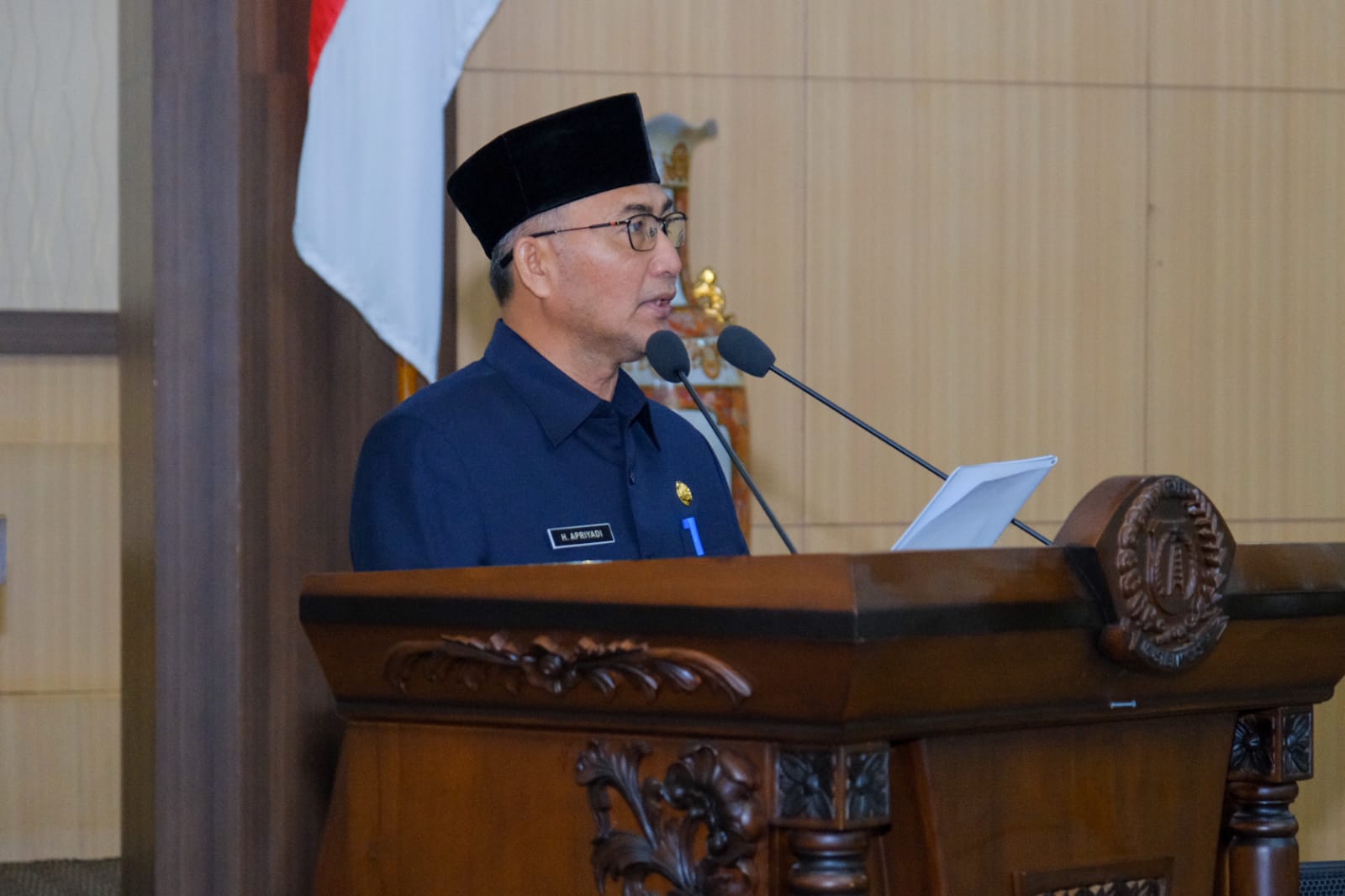 Pj Bupati Musi Banyuasin (Muba) H Apriyadi Mahmud