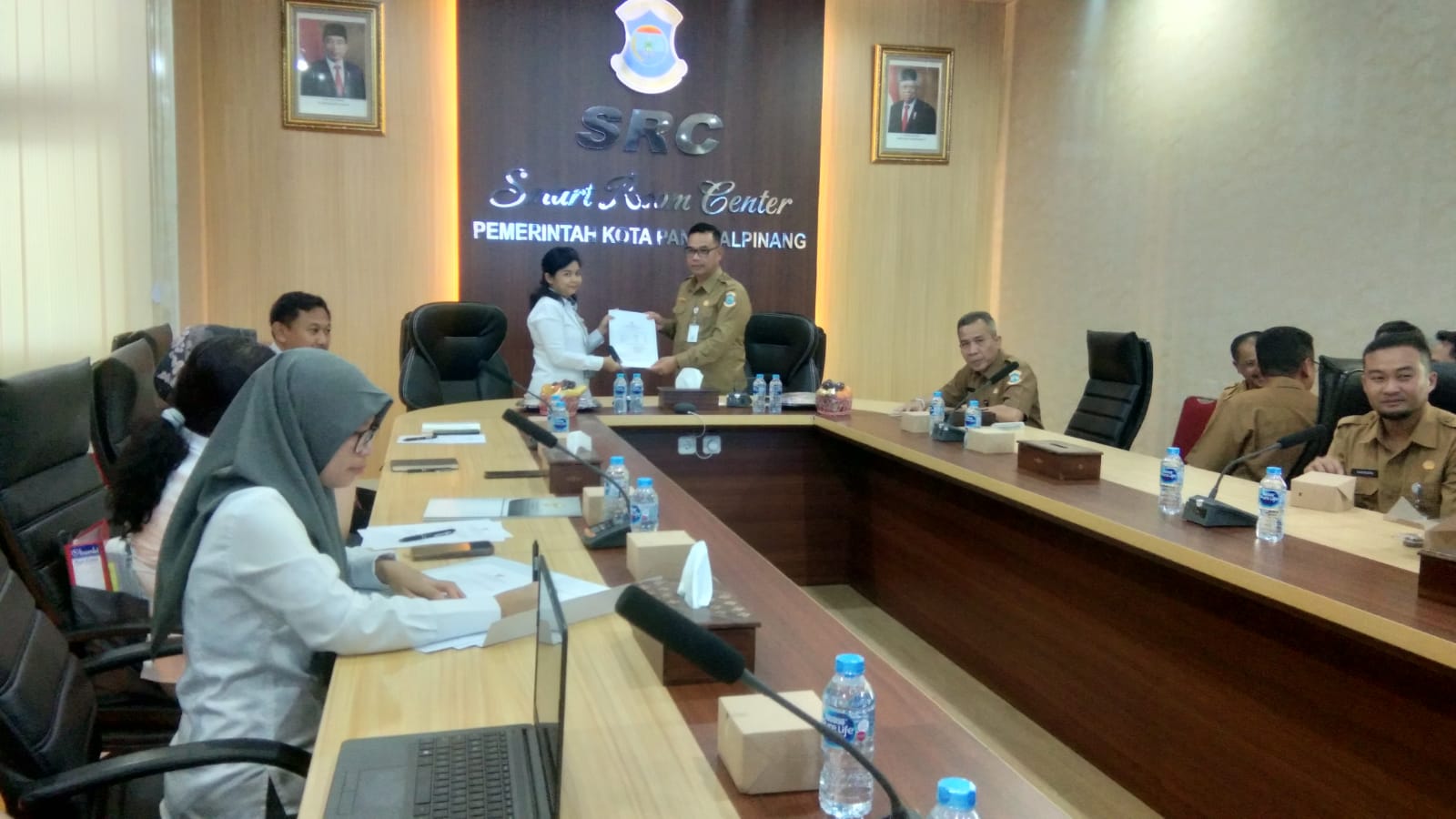 Sekda Kota Pangkalpinang, Mie Go menerima kunjungan BPK RI Perwakilan Provinsi Bangka Belitung